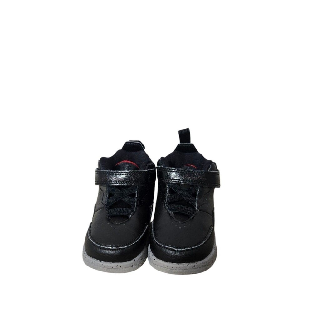 Nike Air Jordan Kids Shoes 7c Black Red Courtside 23 Mid Top Sneaker Gym